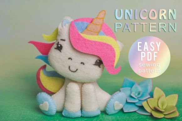 Download Felt Unicorn - Felt Collection