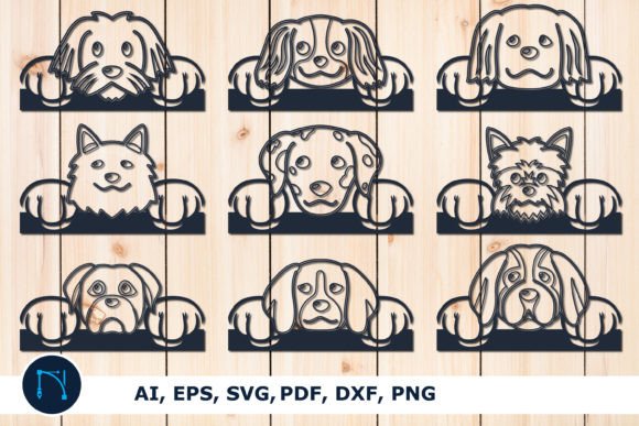 Download Dog Scrapbook Paper Craft SVG Bundle - Paper craft svg Collection