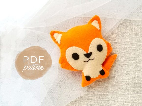 Download Little Foxxie Felt Sewing Pattern - Felt Collection